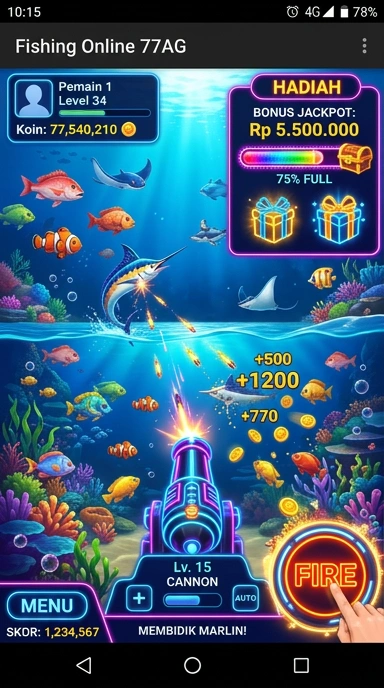 Pratinjau antarmuka 77ag — aplikasi APK resmi Android v3.7.5